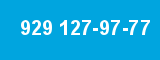 929 127-97-77 929 127-97-77